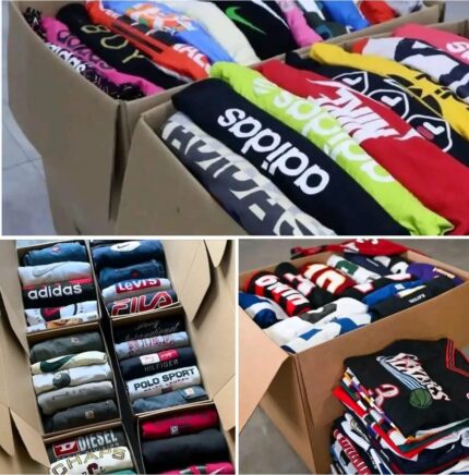 Mixed clothes pallets