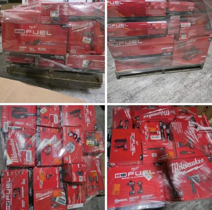 Milwaukee tool pallets