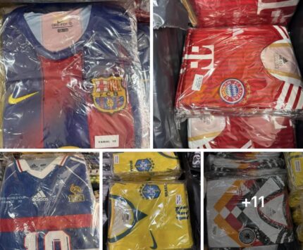 Football jerseys available