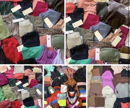 Lululemon clothes pallets
